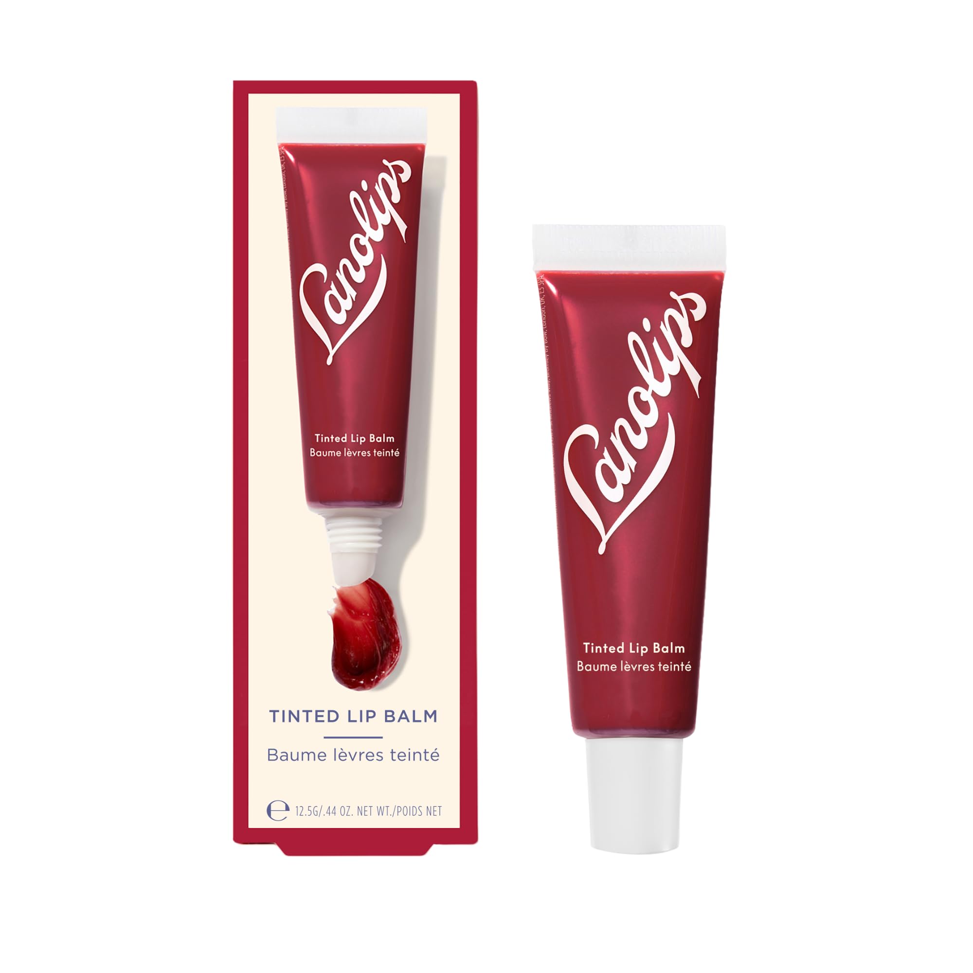 Lanolips Tinted Lip Balm - Enriched with Lanolin Oil for Shine & Hydration - Hydrating Tinted Lip Gloss Tube - Spice (12.5g / 0.44oz) - Lanolips Official Product View 2