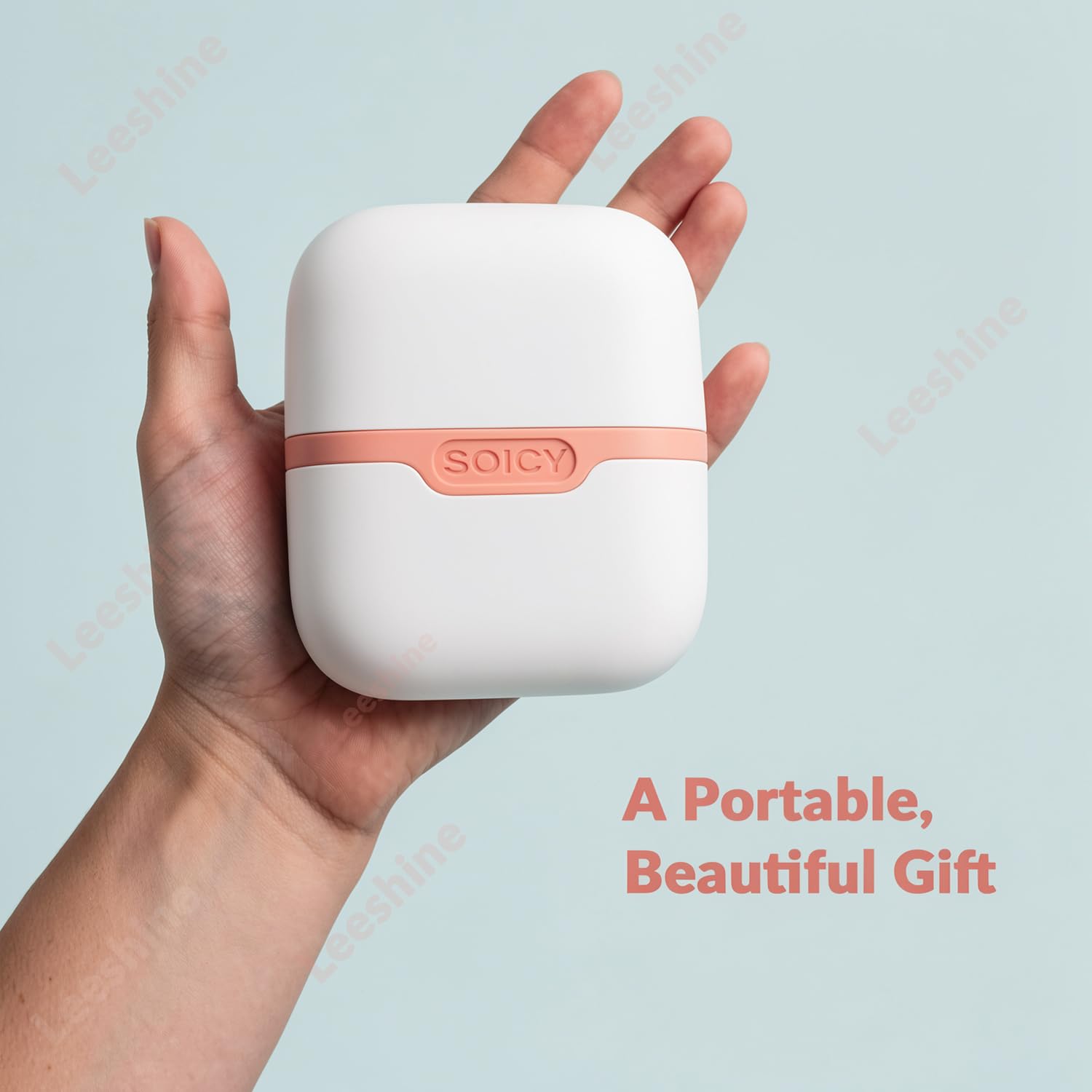 Leeshine Ice Roller set for face and body, featuring two massage rollers for cooling skin and reducing puffiness.