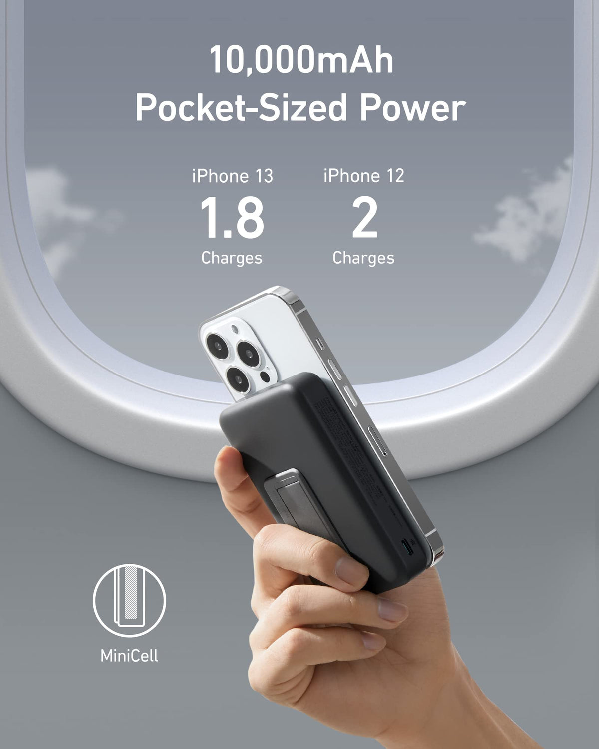 Anker 633 Magnetic Power Bank with Stand 10 000mAh Portable - Anker Official Imagery - 5