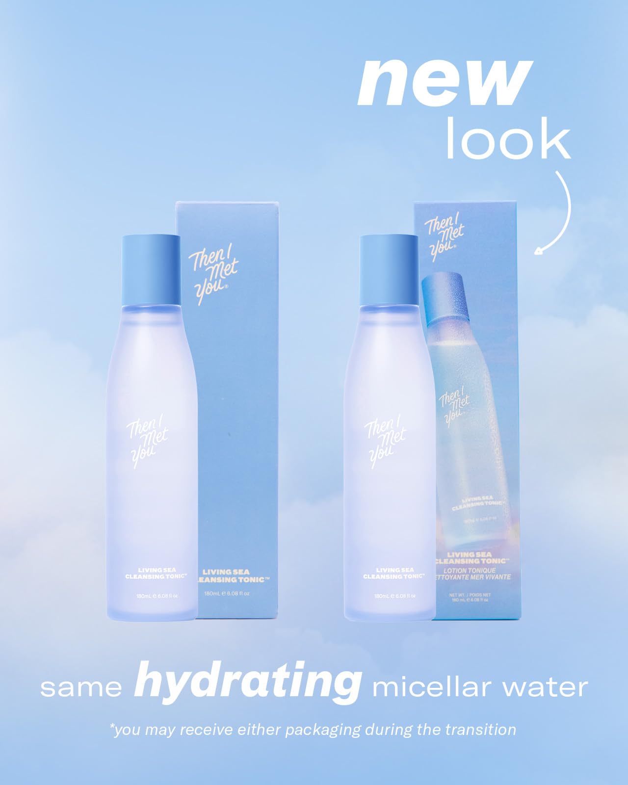 Then I Met You Living Sea Cleansing Tonic, Korean Skin Care - Then I Met You