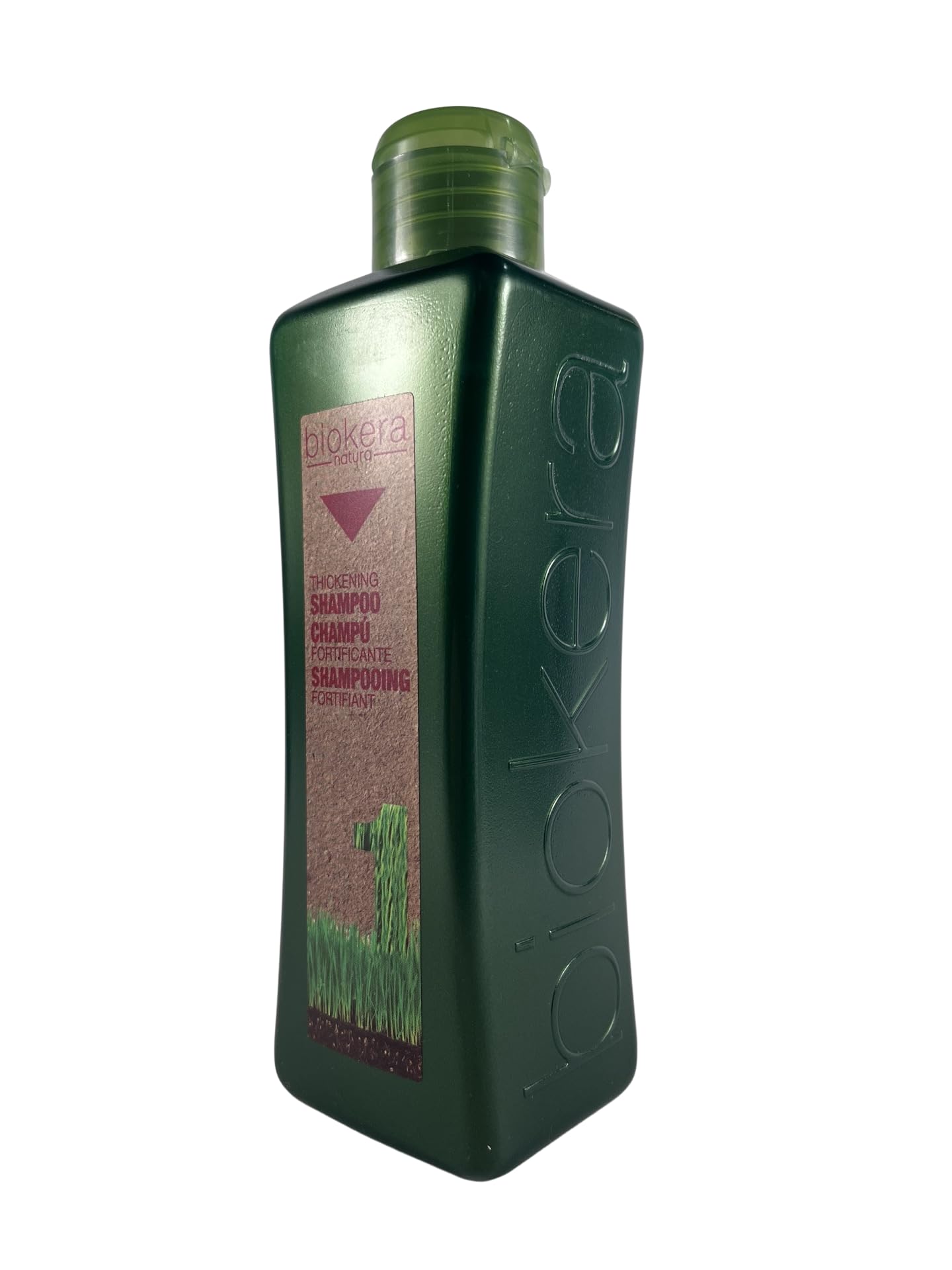 SALERM - Fortifying Shampoo - Biokera Natura Fortifying Shampoo - 300 ml - with Ginseng and Ginkgo Biloba - Nourishes the Scalp - Helps Strengthen Weakened Hair - Refreshing Effect