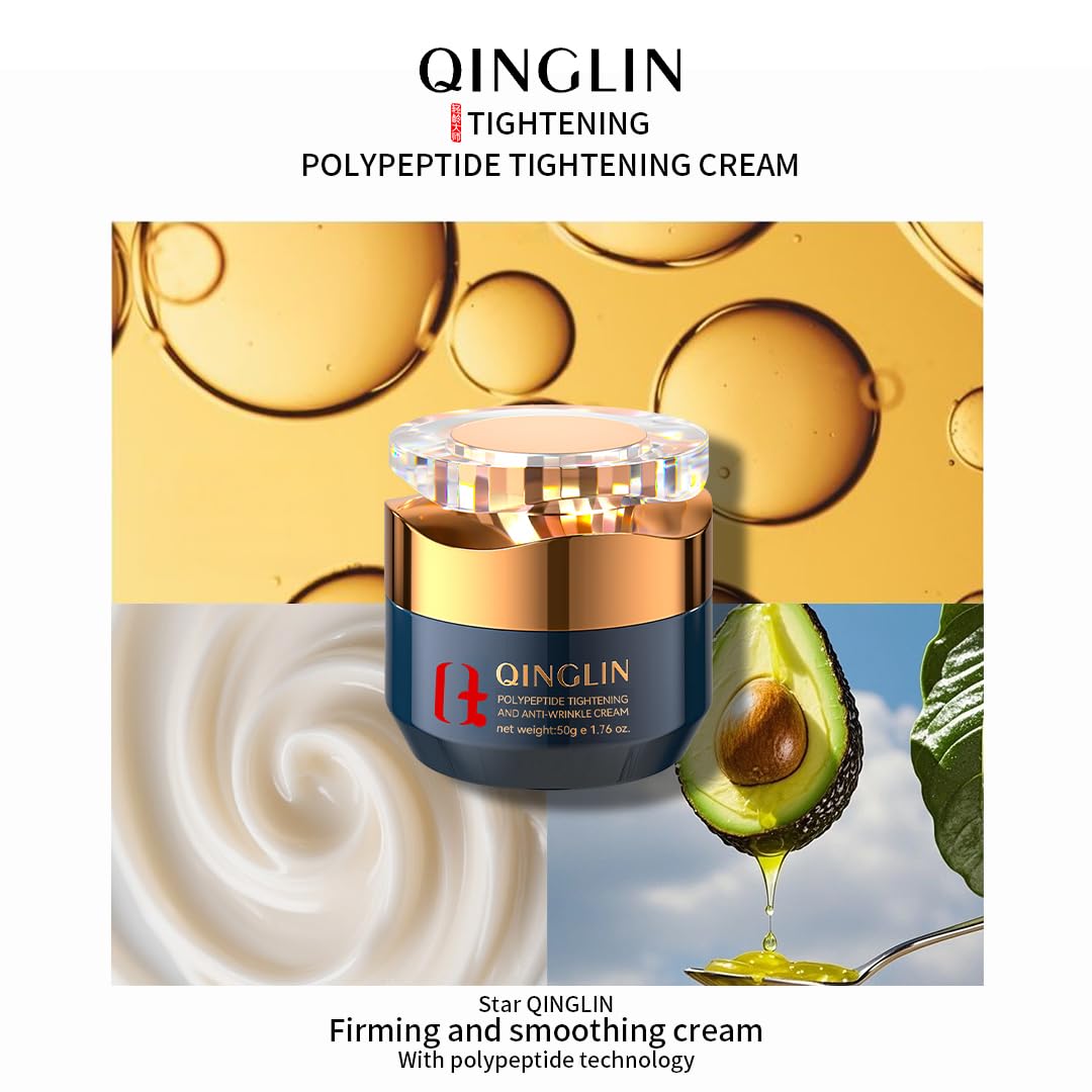 QINGLIN Peptide Face Cream Firming Moisturizer with - QINGLIN Official Imagery - 7