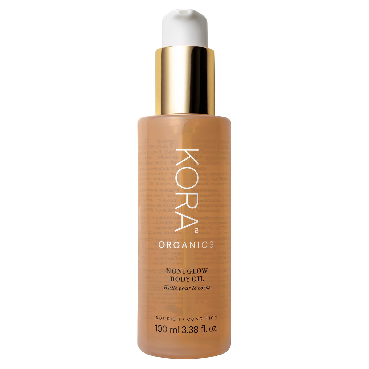 KORA Organics Noni Glow Body Oil Lightweight Fast Absorbing - KORA Organics Official Imagery - 2