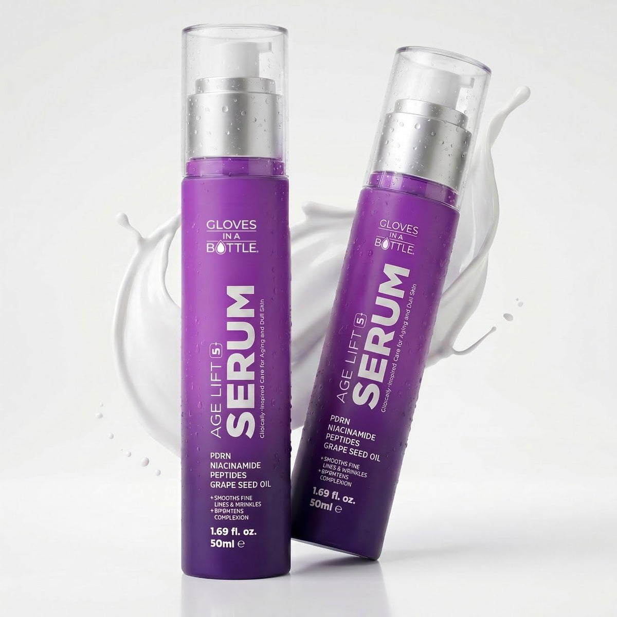 Gloves In A Bottle PDRN Age Lift 5 Serum with Salmon DNA - Gloves In A Bottle Official Imagery - 2