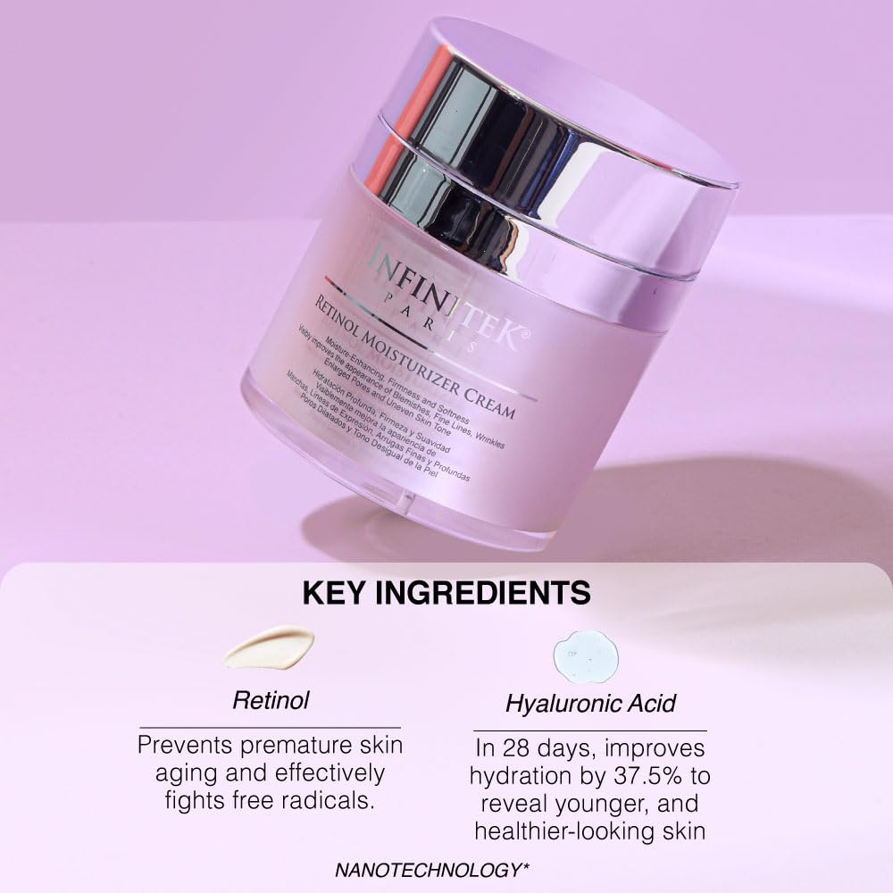Infinitek Paris Retinol Face Moisturizer - Infinitek Official Imagery - 8