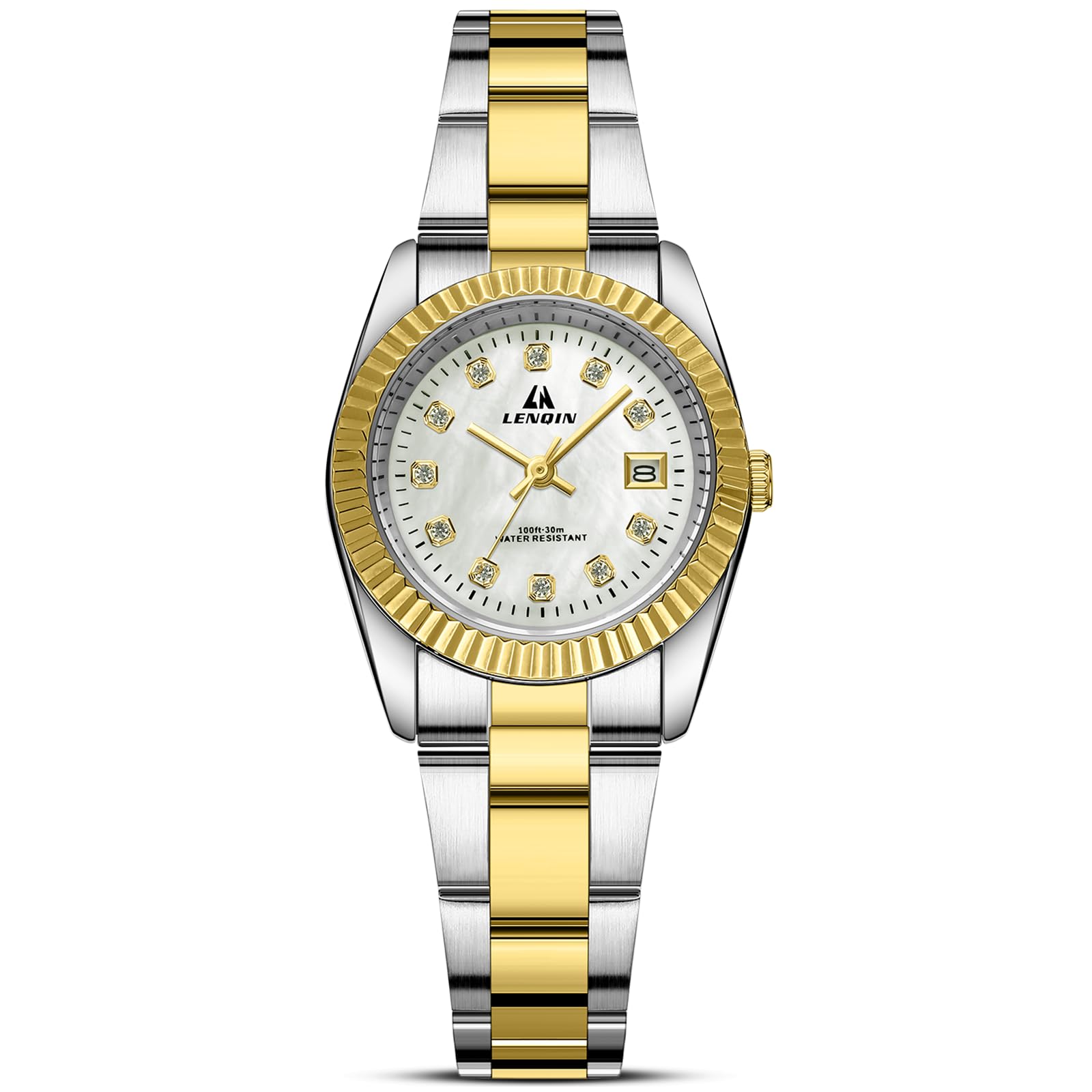 LN LENQIN Watches for Women Easy Read Waterproof Ladies Watches - Product Imagery