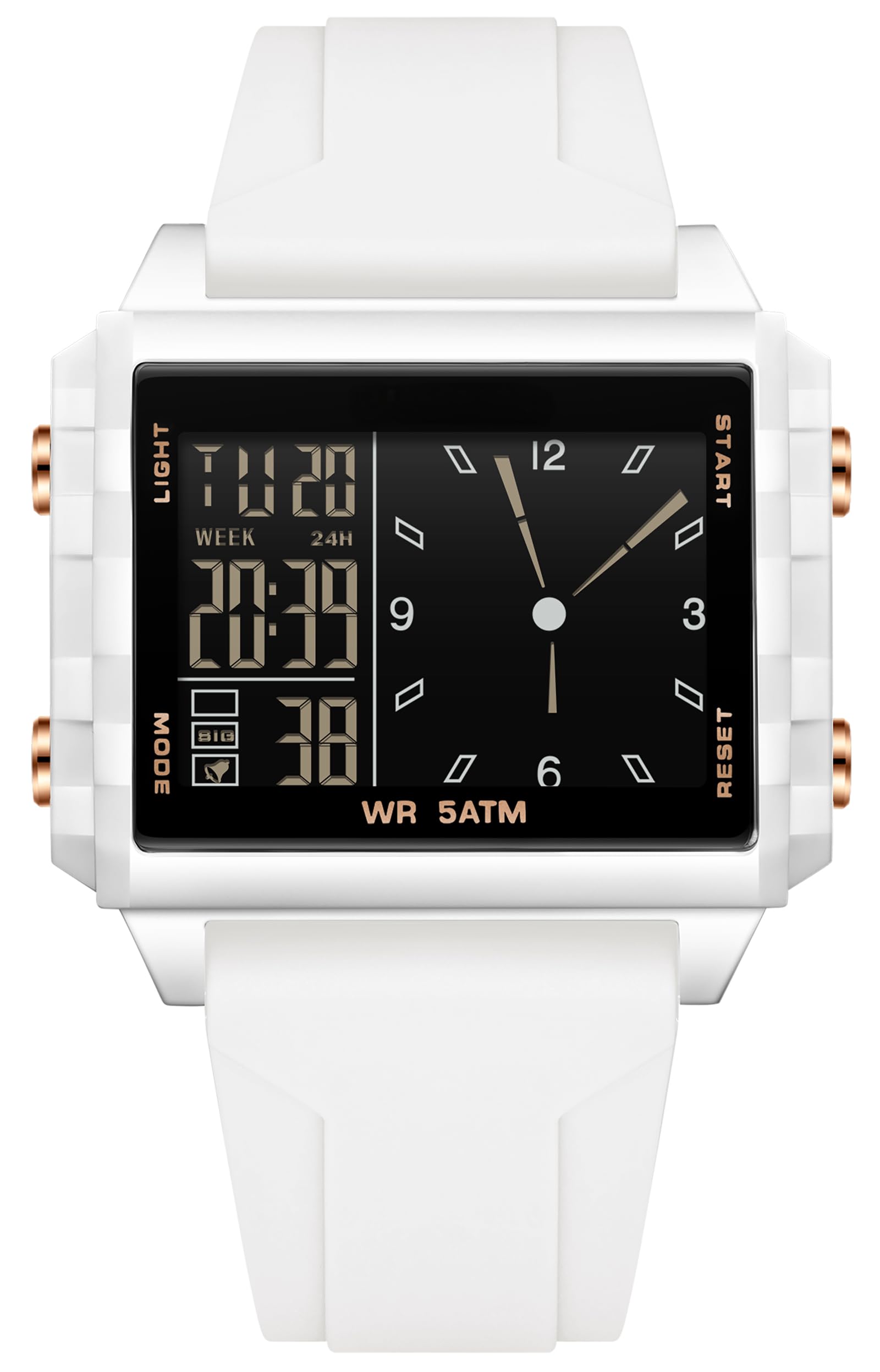 findtime Digital Watches for Men Women Waterproof Unique - Product Imagery
