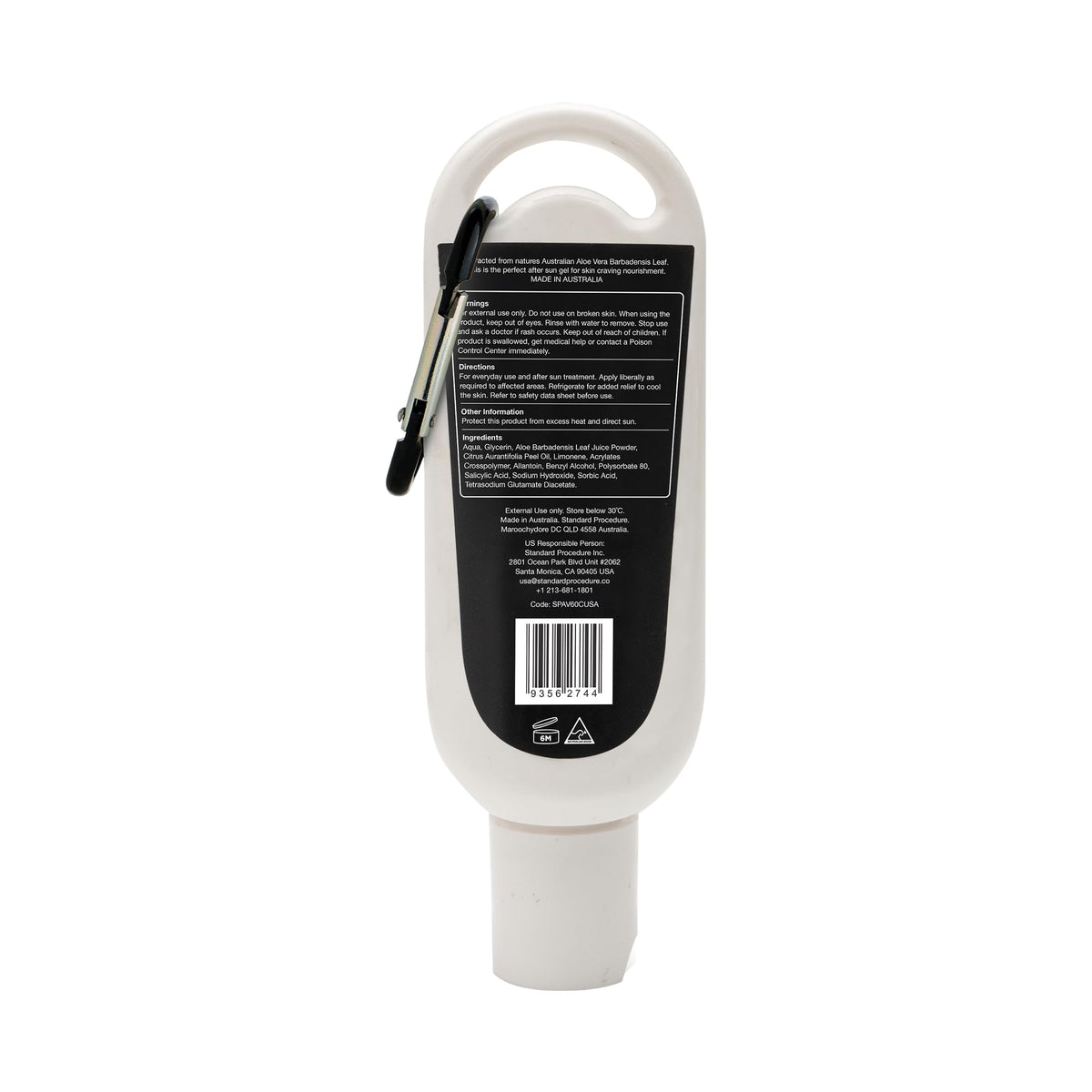 Standard Procedure SPF 50 Sunscreen Aloe Vera Gel 4HR Water - Standard Procedure. Official Imagery - 8