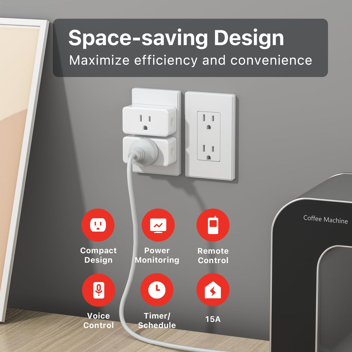 THIRDREALITY ZigBee Smart Plug 4 Pack with Real time Energy - THIRDREALITY Official Imagery - 3