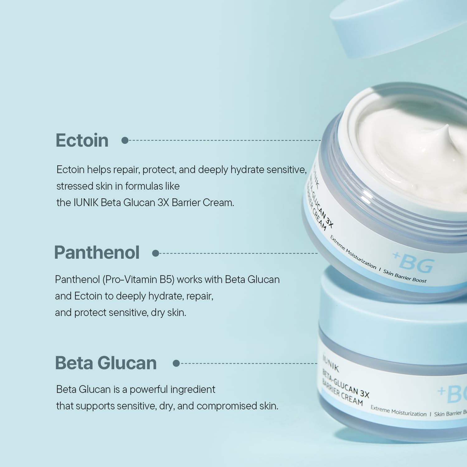 IUNIK Beta-Glucan 3X Barrier Cream - IUNIK