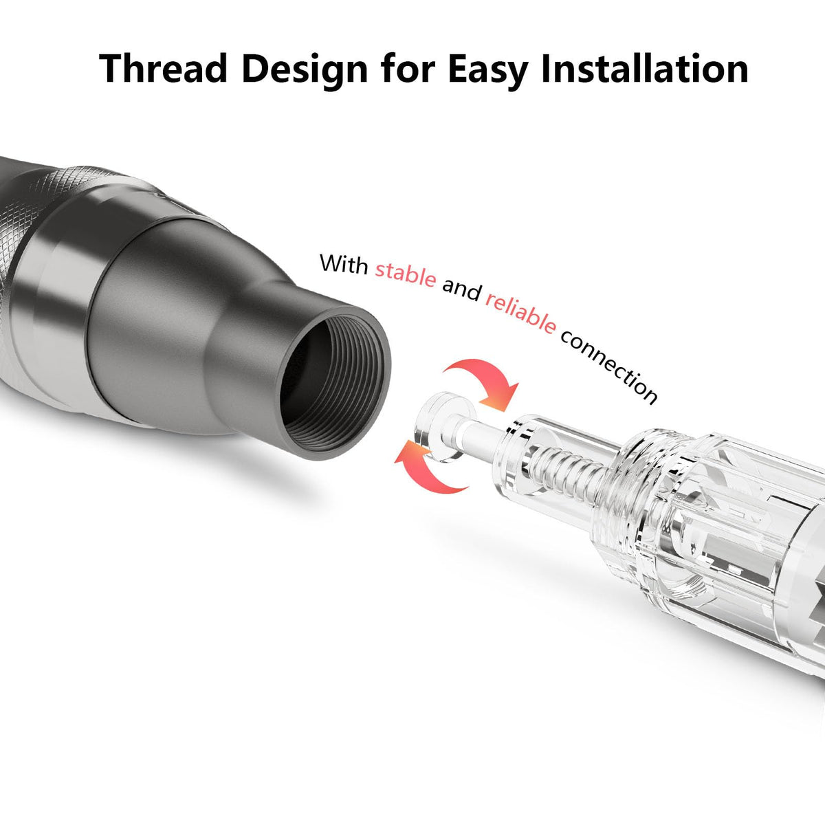 Microneedling Pen Microneedle Derma Roller Pen for Face Skin - Glemme Official Imagery - 8