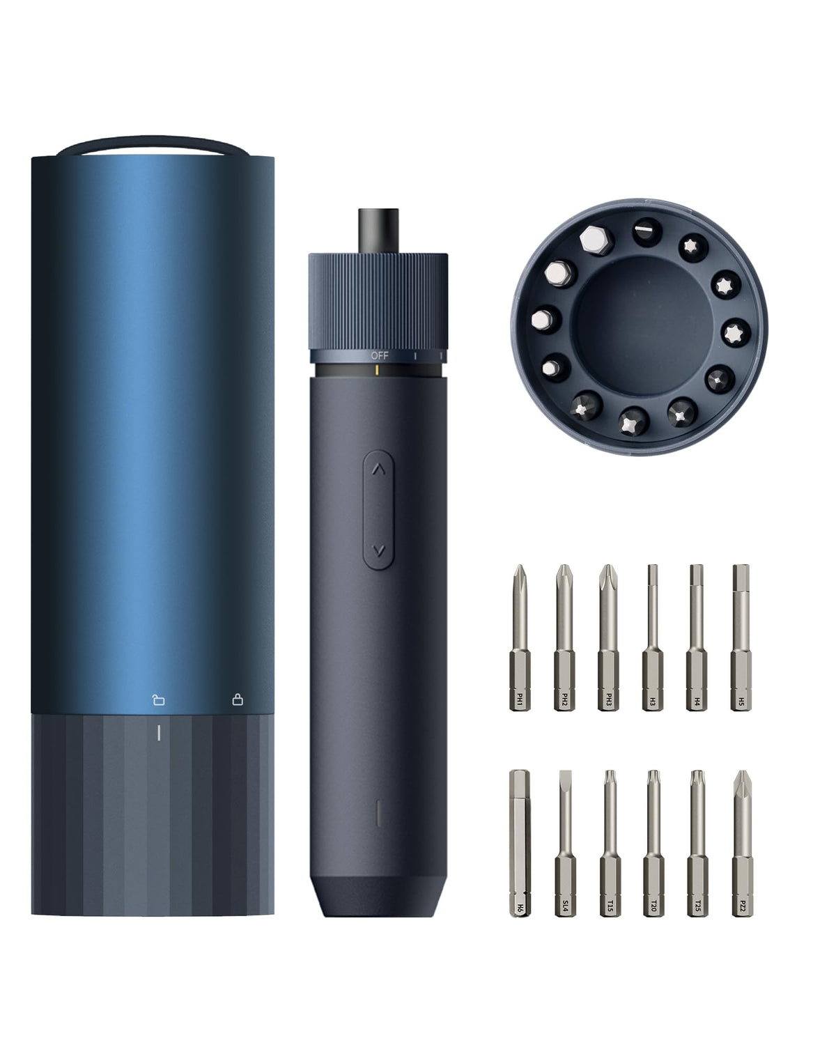 HOTO 12 in 1 Electric Screwdriver Rechargeable Cordless - HOTO Official Imagery - 1