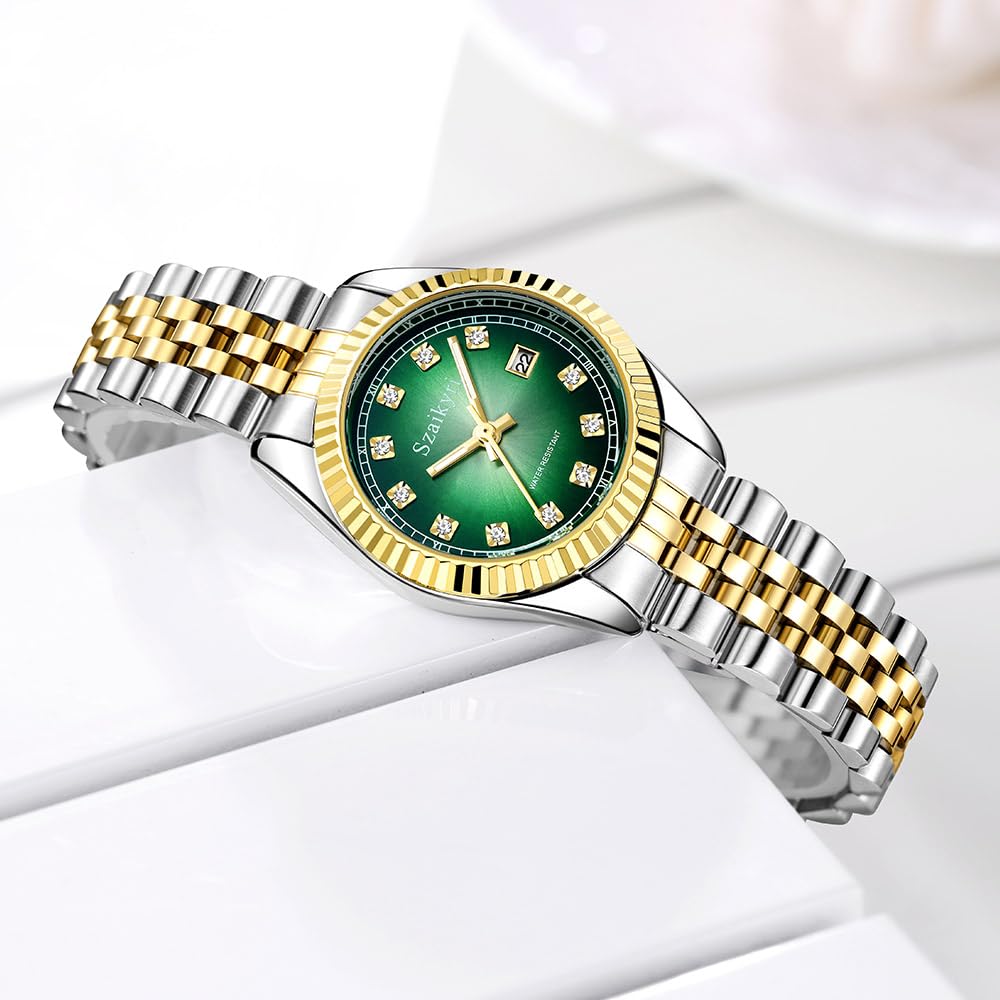 Szaikyri Classic Watch for Women with Solid Stainless Steel - Szaikyri Official Imagery - 6