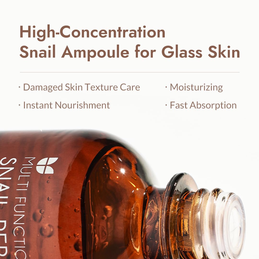 MIZON Snail Repair Intensive Ampoule Korean Snail Serum 1 01 - MIZON Official Imagery - 4