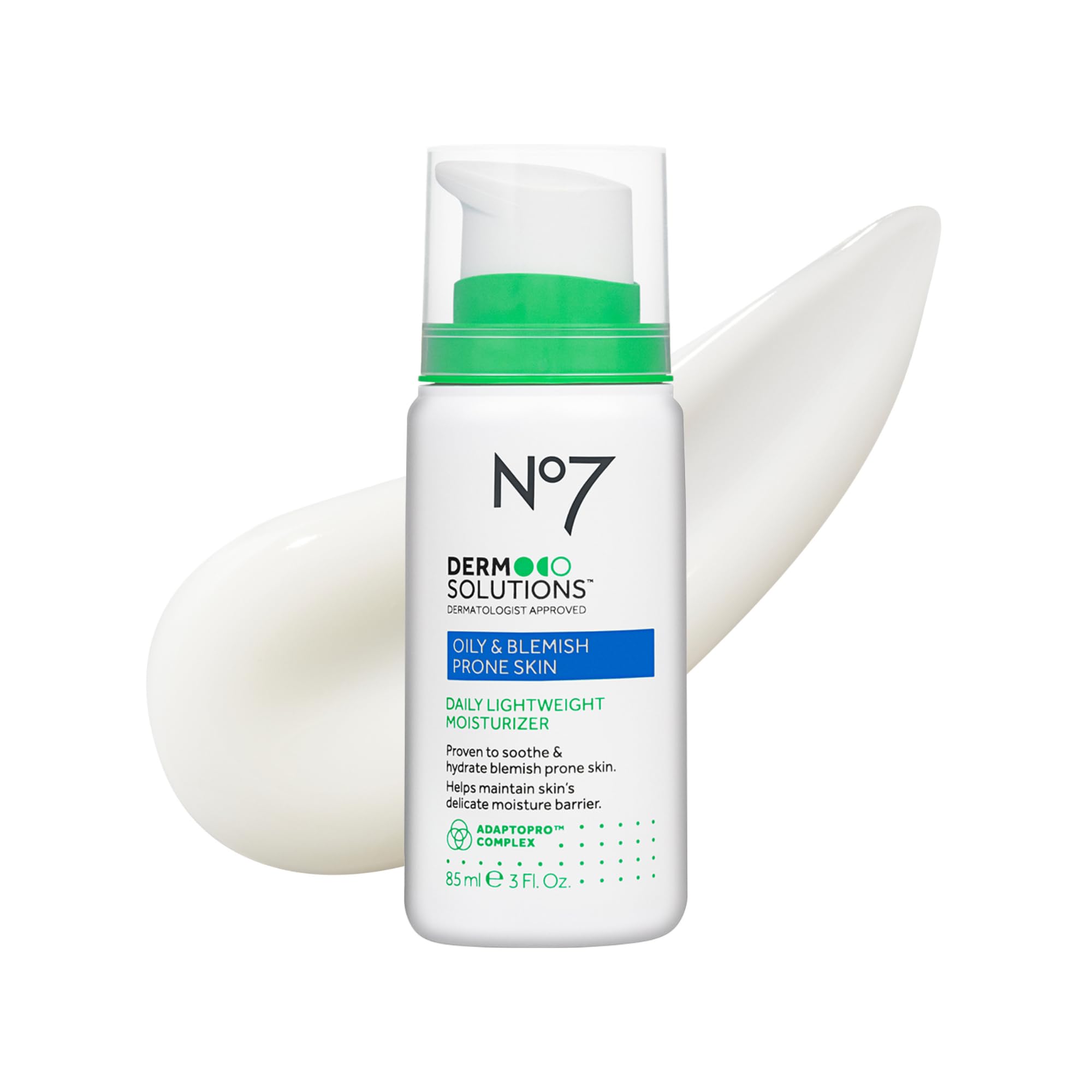 No7 Derm Solutions Daily Face Moisturizer, 3 Fl Oz - No7 Official Product View 2