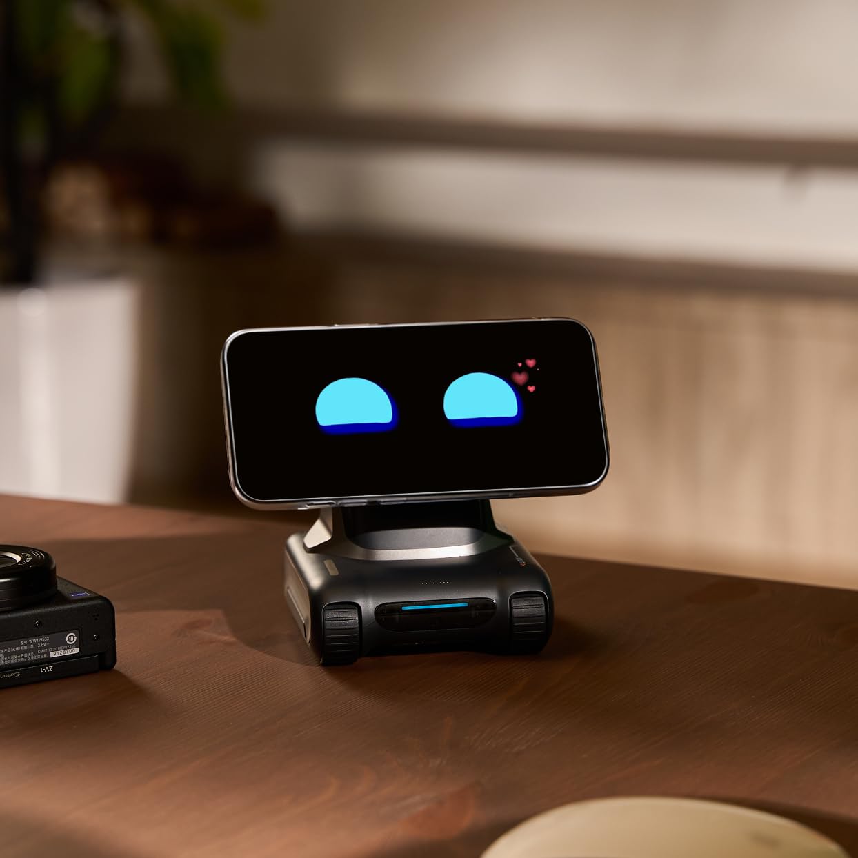 TangibleFuture LOOI Robot-Space Black-AI Desktop Companion,ChatGP by TangibleFuture - Angle View 2