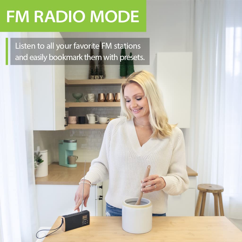 Avantree Soundbyte T FM Radio Bluetooth Speaker Transmitter