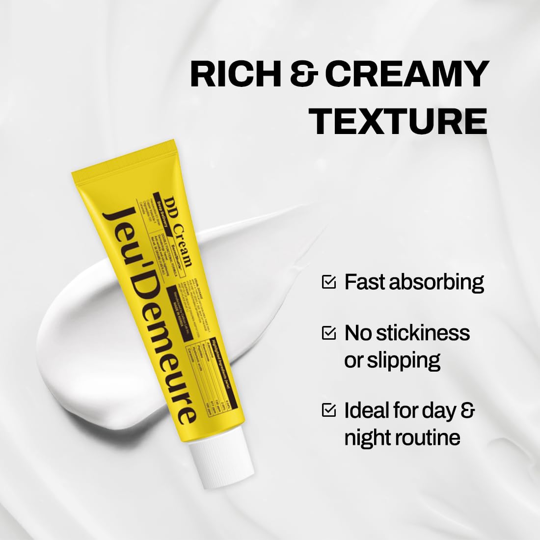 JEU DEMEURE DermiShuttle DD Cream Deep Hydration Intensive - JEU'DEMEURE Official Imagery - 6
