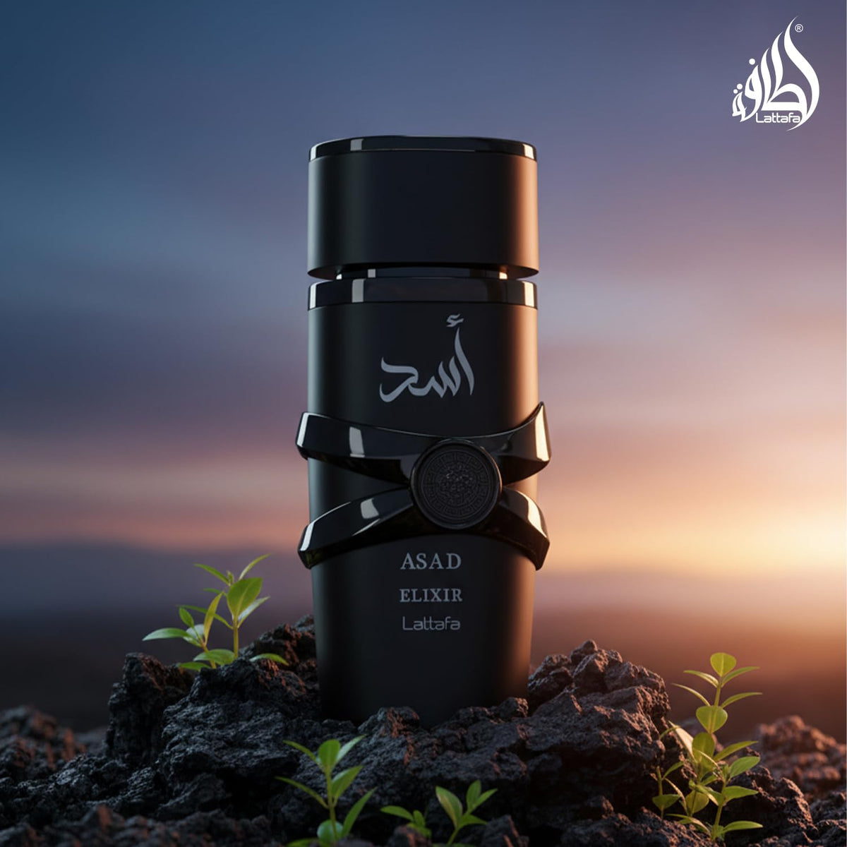 Lattafa Asad Elixir Spicy Woody Amber Warm Eau de Parfum - Lattafa Official Imagery - 5