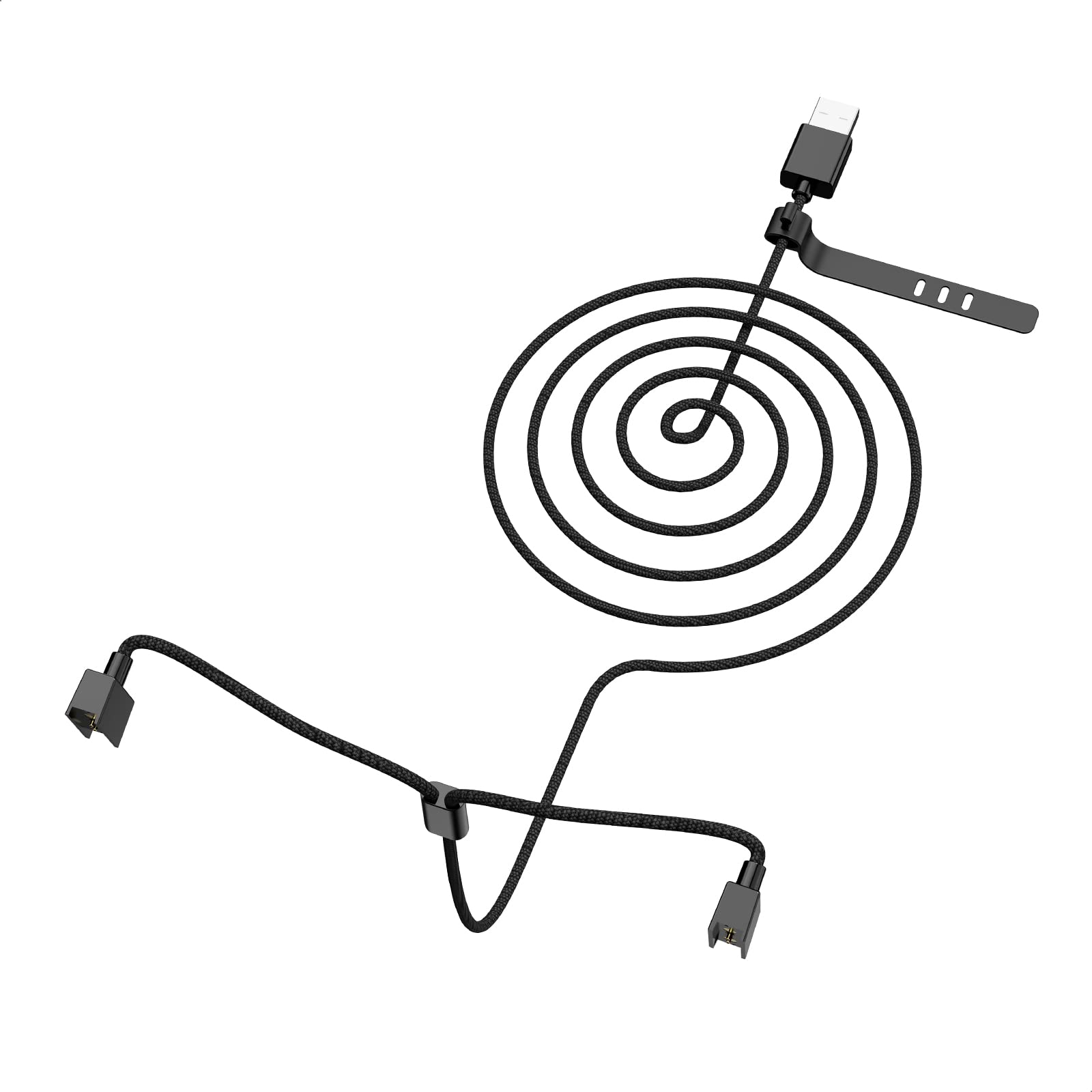 Soarking Replacement Charger 5 Feet Cable Compatible with Razer A by Soarking - Angle View 2