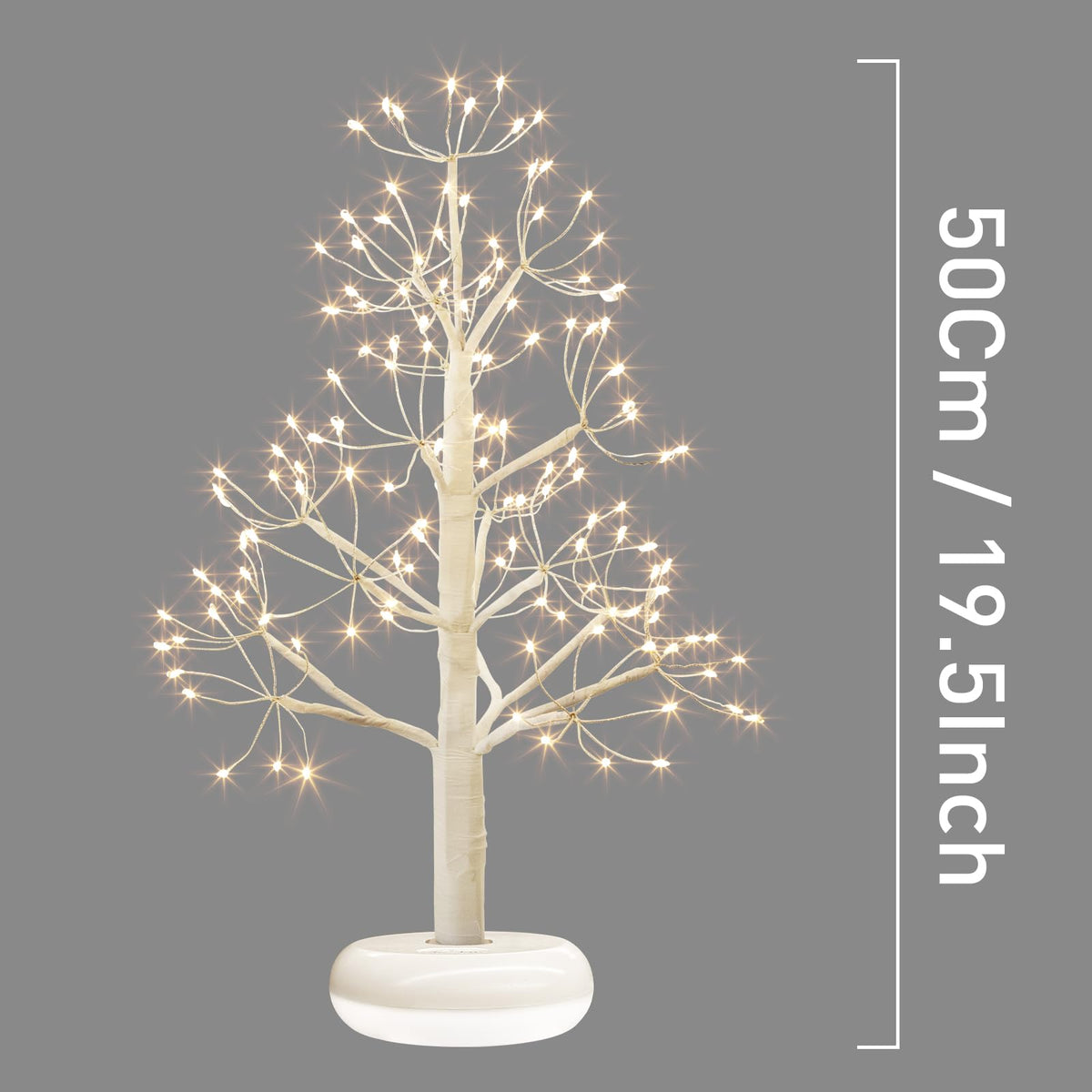 Small Christmas Tree with 136 Lights 1 64 FT Rechargeable - PEIDUO Official Imagery - 8
