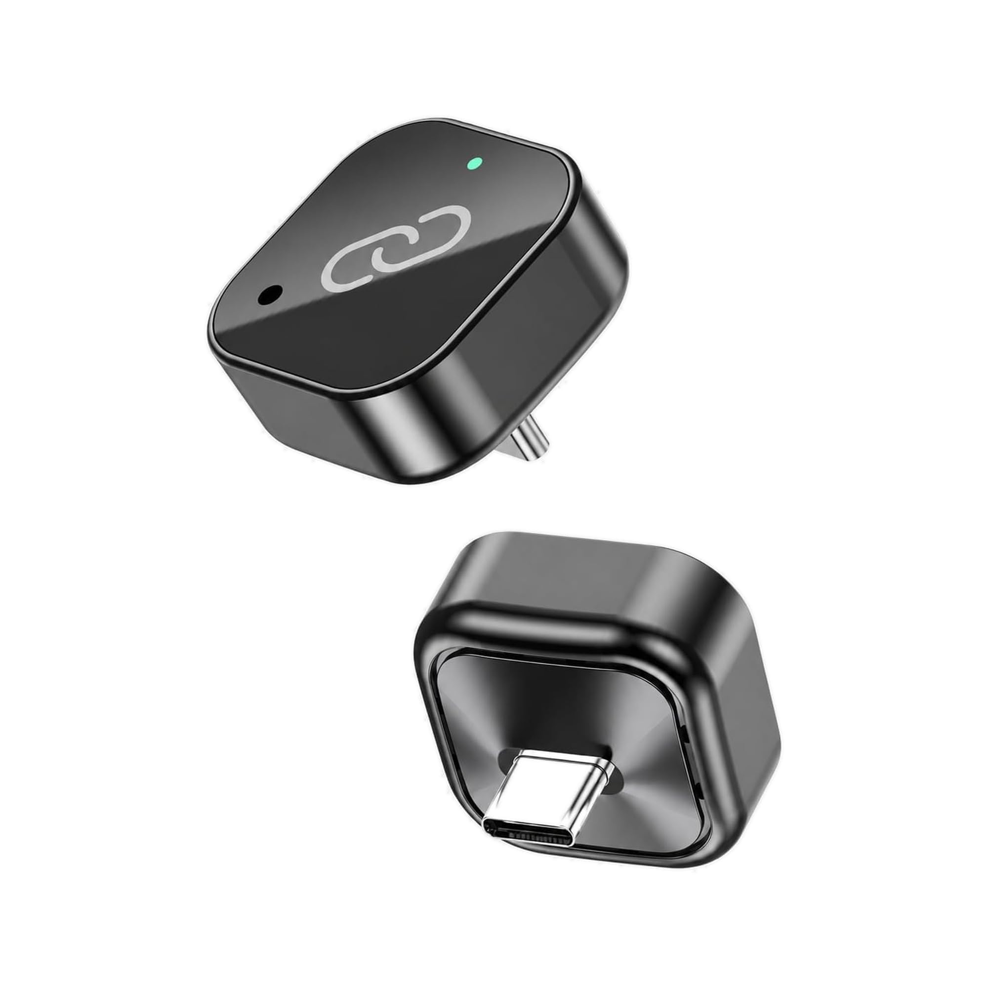 Hyphoon 2-in-1 Wireless CarPlay Adapter USB C for Factory Wired C by Hyphoon - Angle View 1