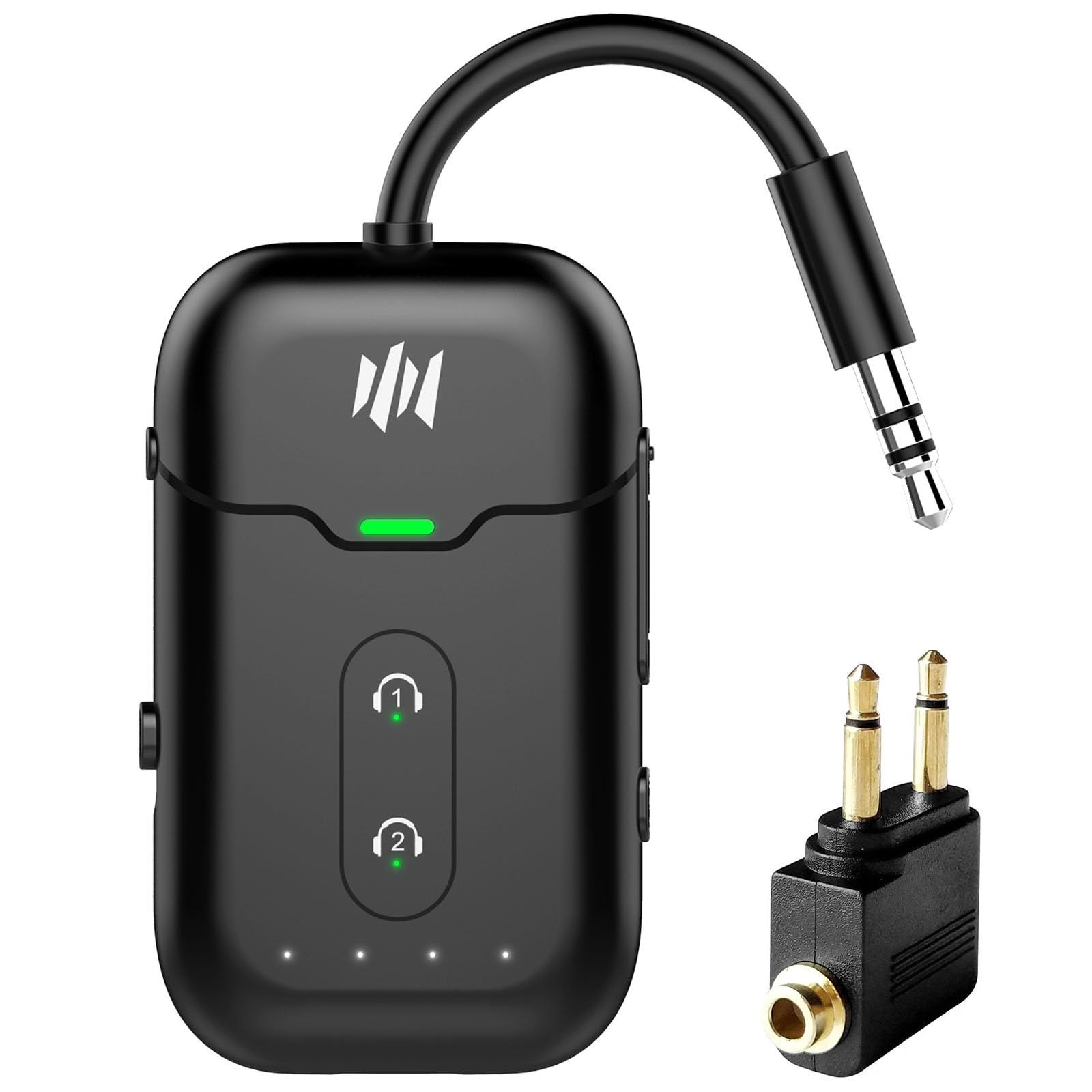 Beeitzie Premium Airplane Bluetooth 5.4 Transmitter Adapter,Supports 2 - View 1
