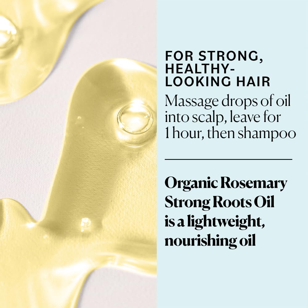 Sky Organics Organic Rosemary Strong Roots Oil, Hair & Scalp Serum 2 fl oz - Sky Organics Official Product View 8