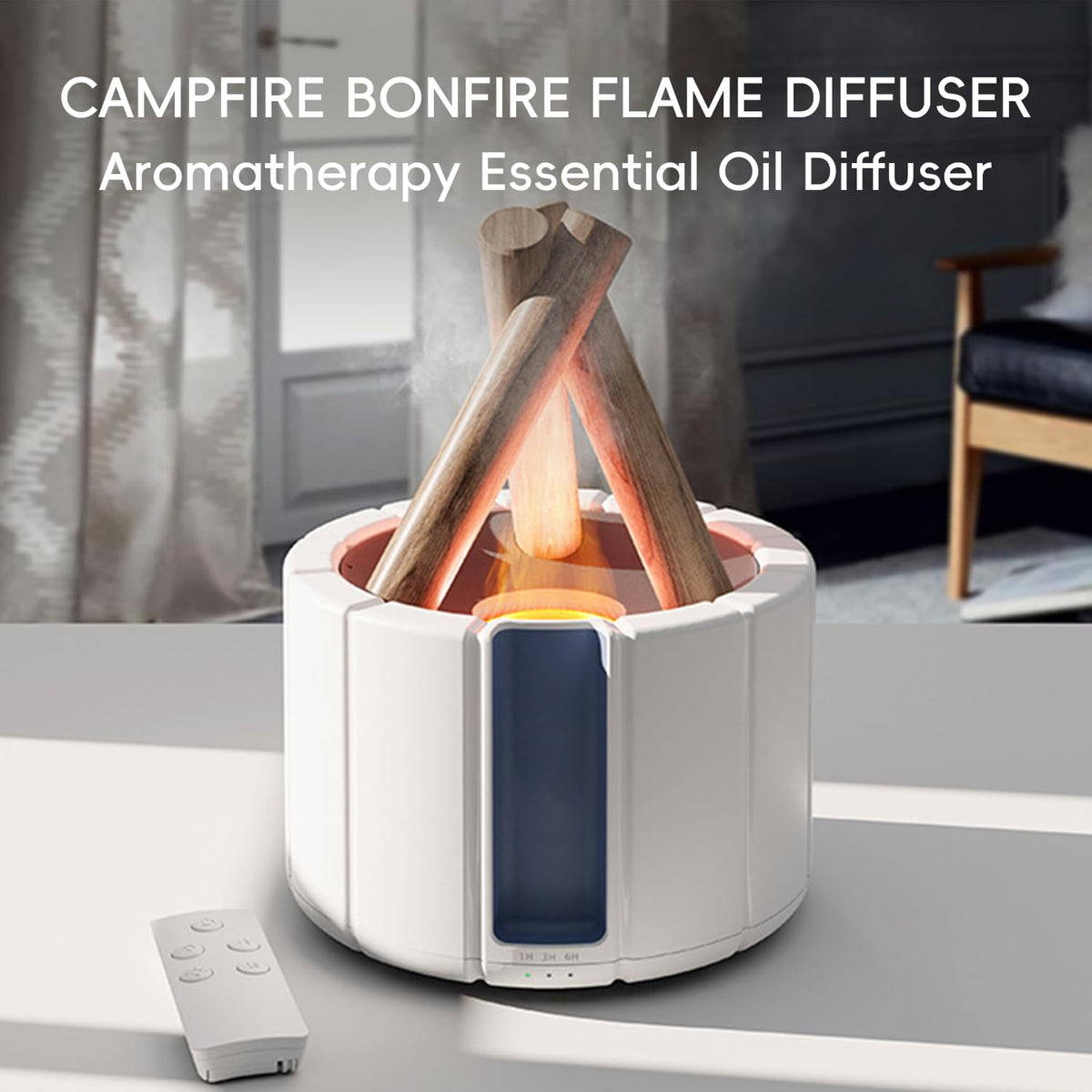 Campfire Flame Fire Diffuser Bonfire Aromatherapy Essential - Yaledi Official Imagery - 3