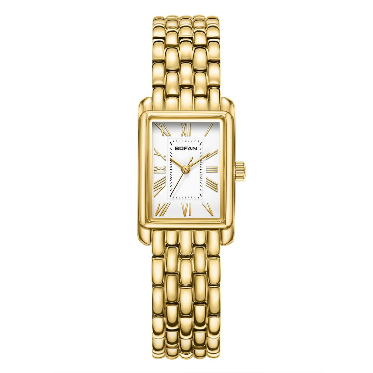 BOFAN Gold Watches for Women with Vintage Bracelet - BOFAN Official Imagery - 2