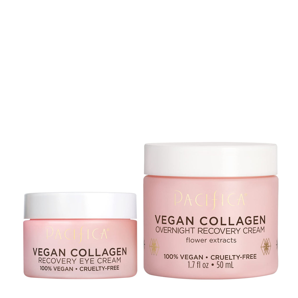 Pacifica Vegan Collagen Overnight Face Eye Cream Set of 2 - Pacifica Official Imagery - 2