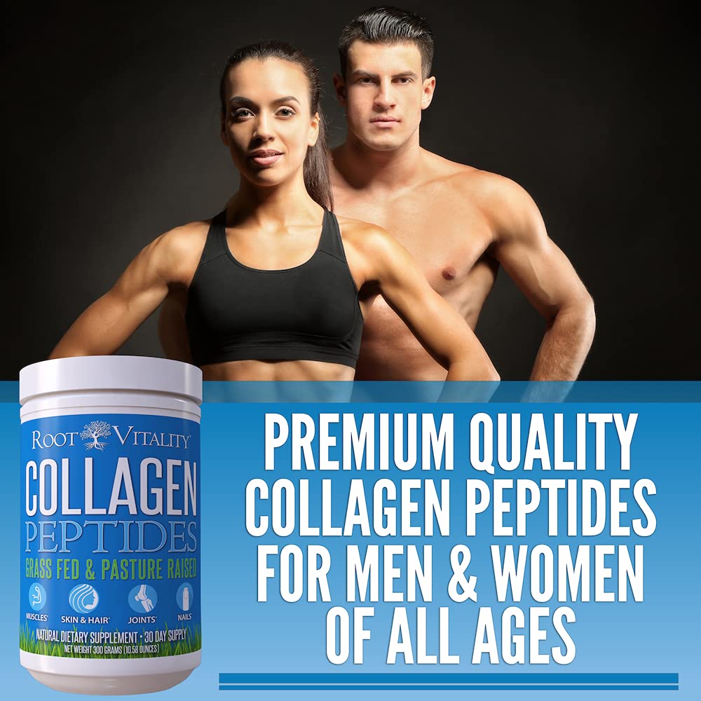 Root Vitality Collagen Peptides Powder - Root Vitality Official Imagery - 3