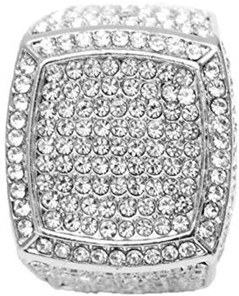 Charles Raymond Bling ed Out Round Luxury Mens Watch w Bling - Charles Raymond Official Imagery - 4