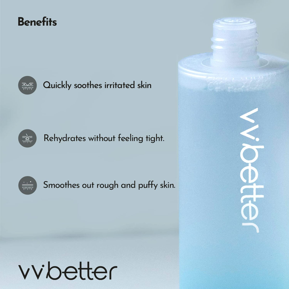 AHA BHA Toner for Face Alcohol Free Korean Exfoliating Toner - VVBETTER Official Imagery - 5