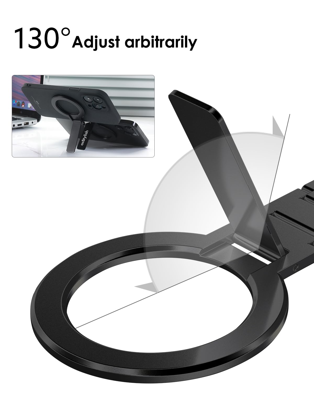 Twins Carry Magnetic Dual Phone Holder for iPhone Android - asStylish Official Imagery - 6