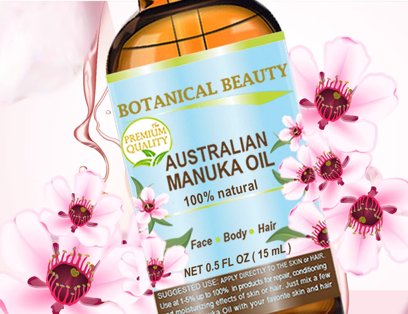 Botanical Beauty MANUKA OIL WILD GROWTH RAW 100% Natural VIRGIN - Botanical Beauty