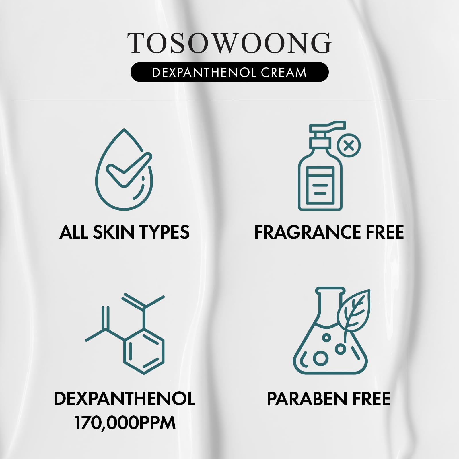TOSOWOONG Dexpanthenol 17 Cream B5 for Barrier Hydrating - TOSOWOONG Official Imagery - 7