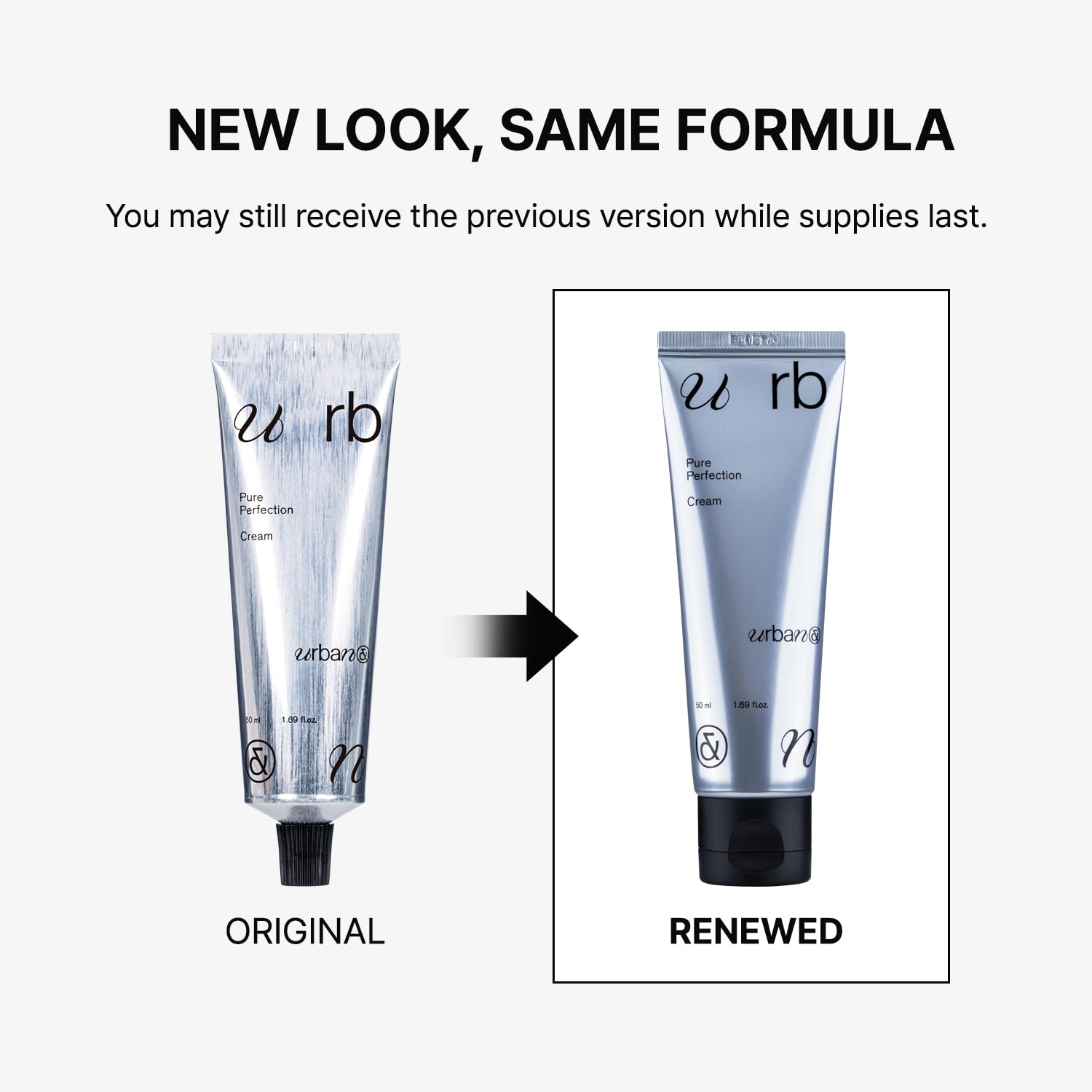 URBANAND Pure Perfection Cream, Vegan Korean Facial Moisturizer, - URBANAND