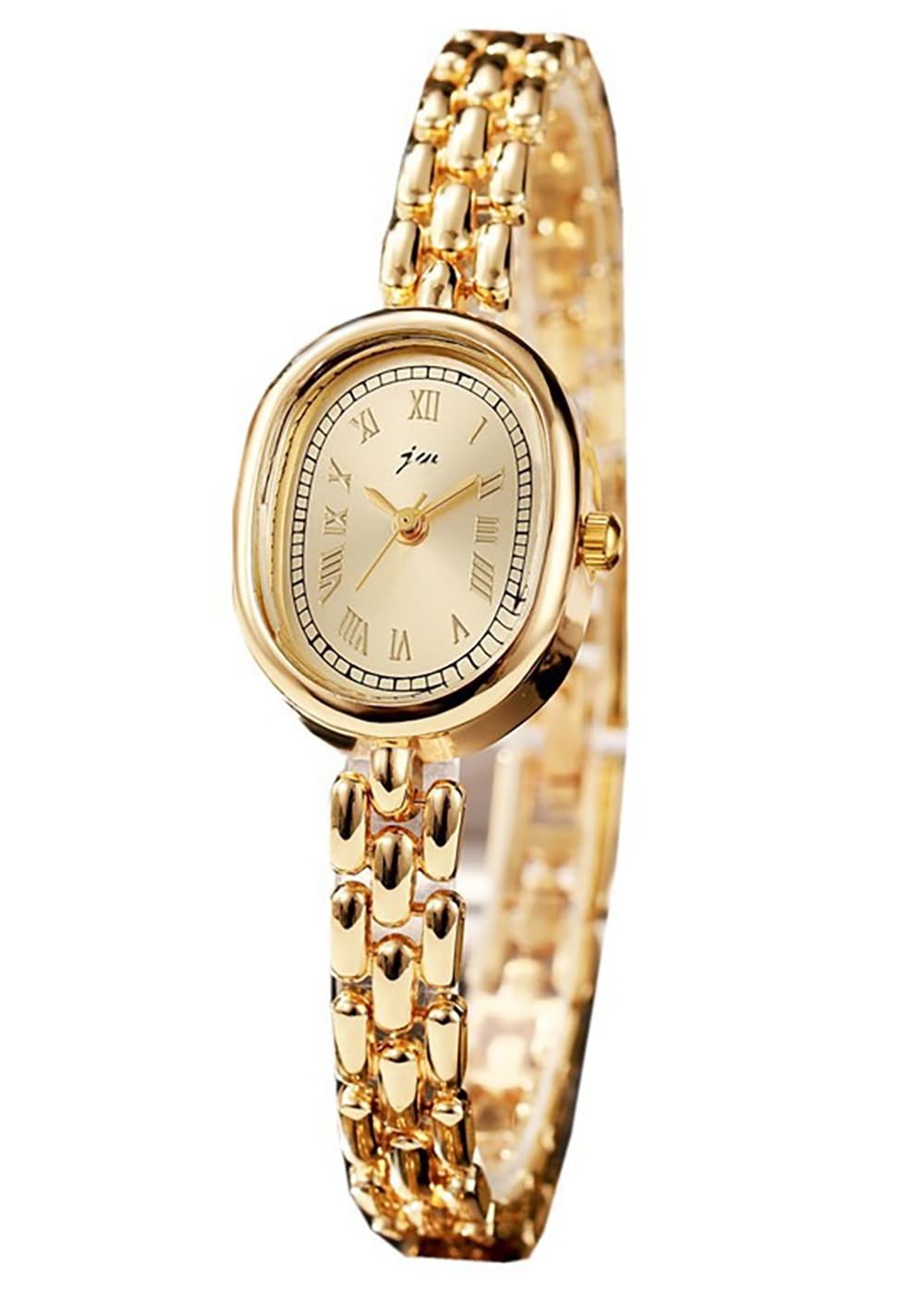 Women s Bracelet Watch Small Face Oval Quartz Analog - PASOY Official Imagery - 1