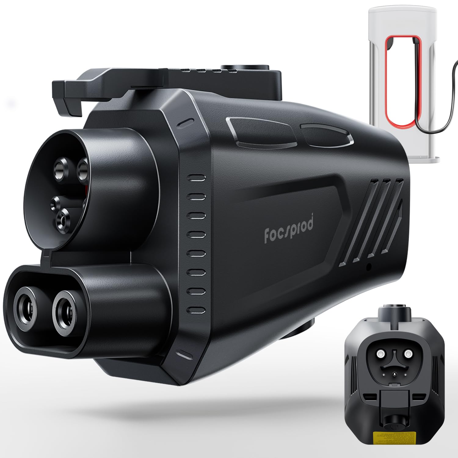 FOCSPROD J1772 to Tesla Charger Adapter, Max 80A 250V Fast Charging J1772 to - FOCSPROD Official Product View 9