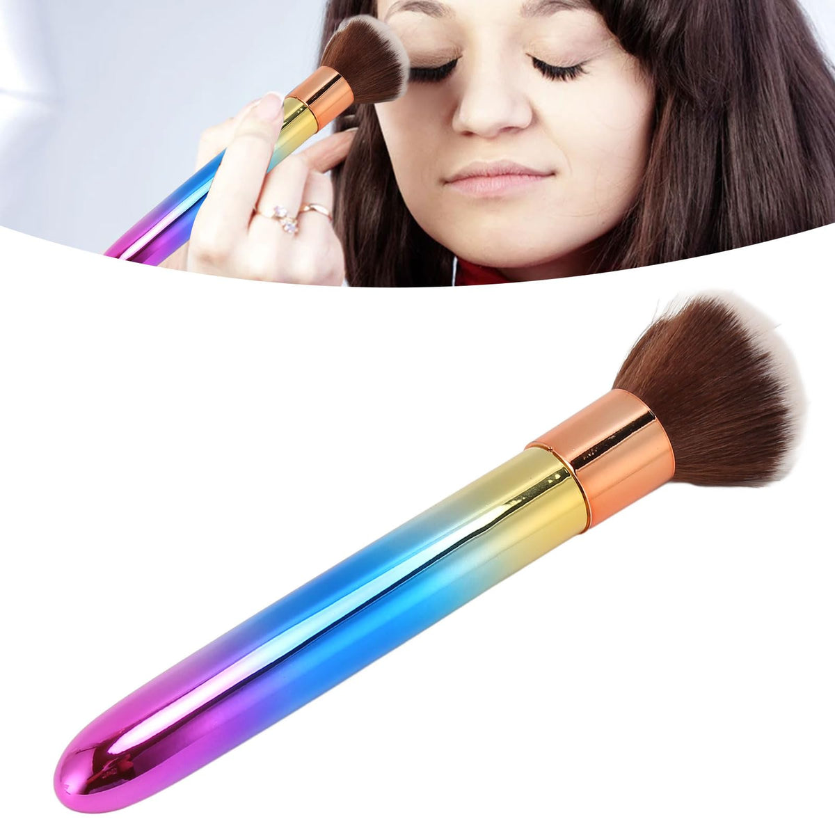 Soft Hair Electric Makeup Brush Rechargeable Adjustable - Dioche Official Imagery - 5