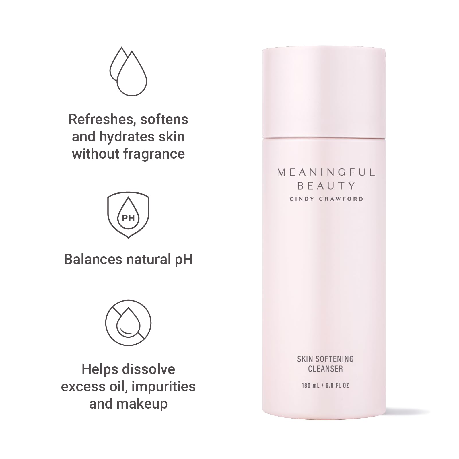 Meaningful Beauty Skin Softening Cleanser (Non-Foaming, Oil - Meaningful Beauty