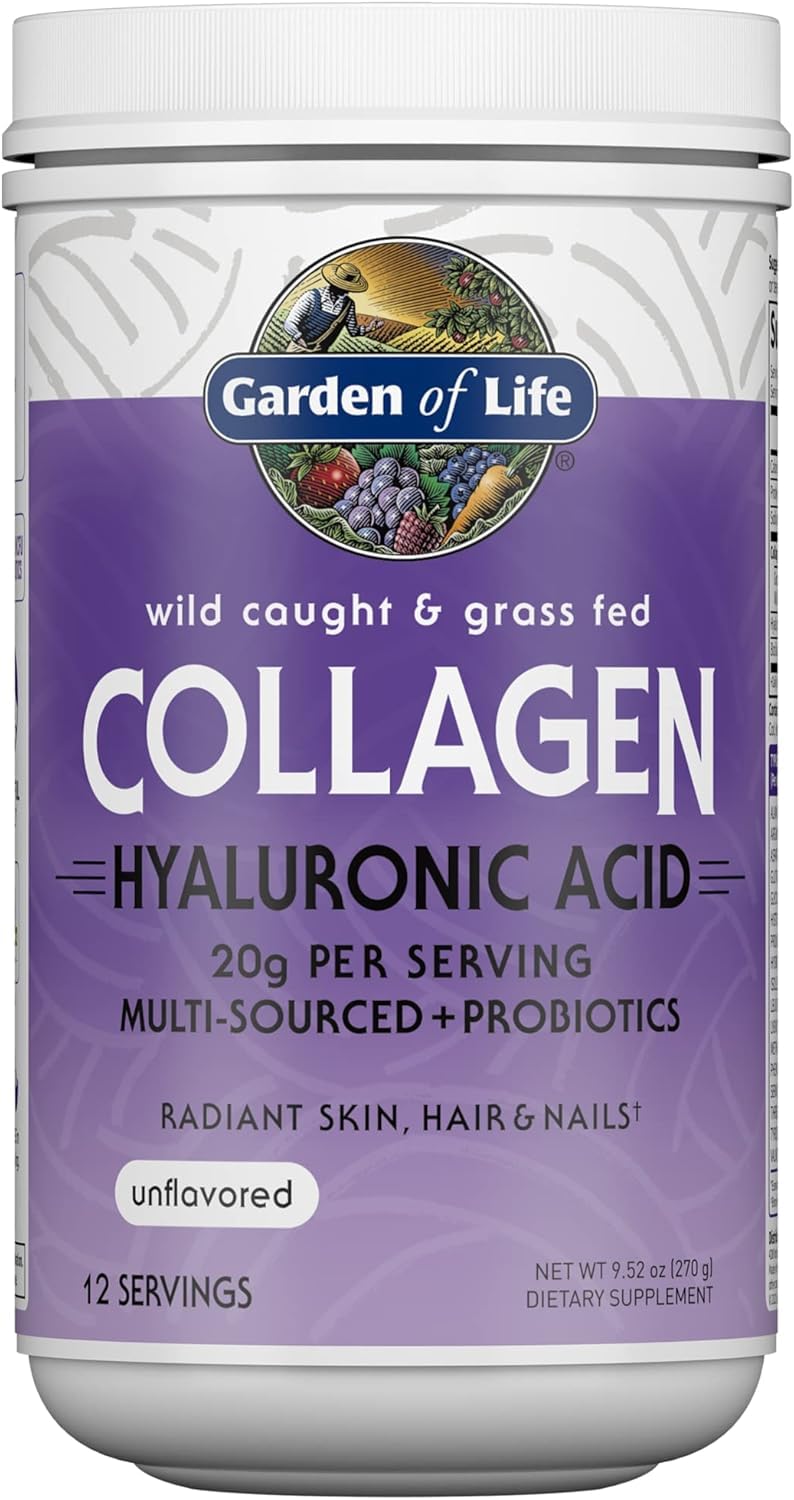 Garden of Life Multi Source Collagen Powder Hyaluronic Acid - Garden of Life Official Imagery - 5
