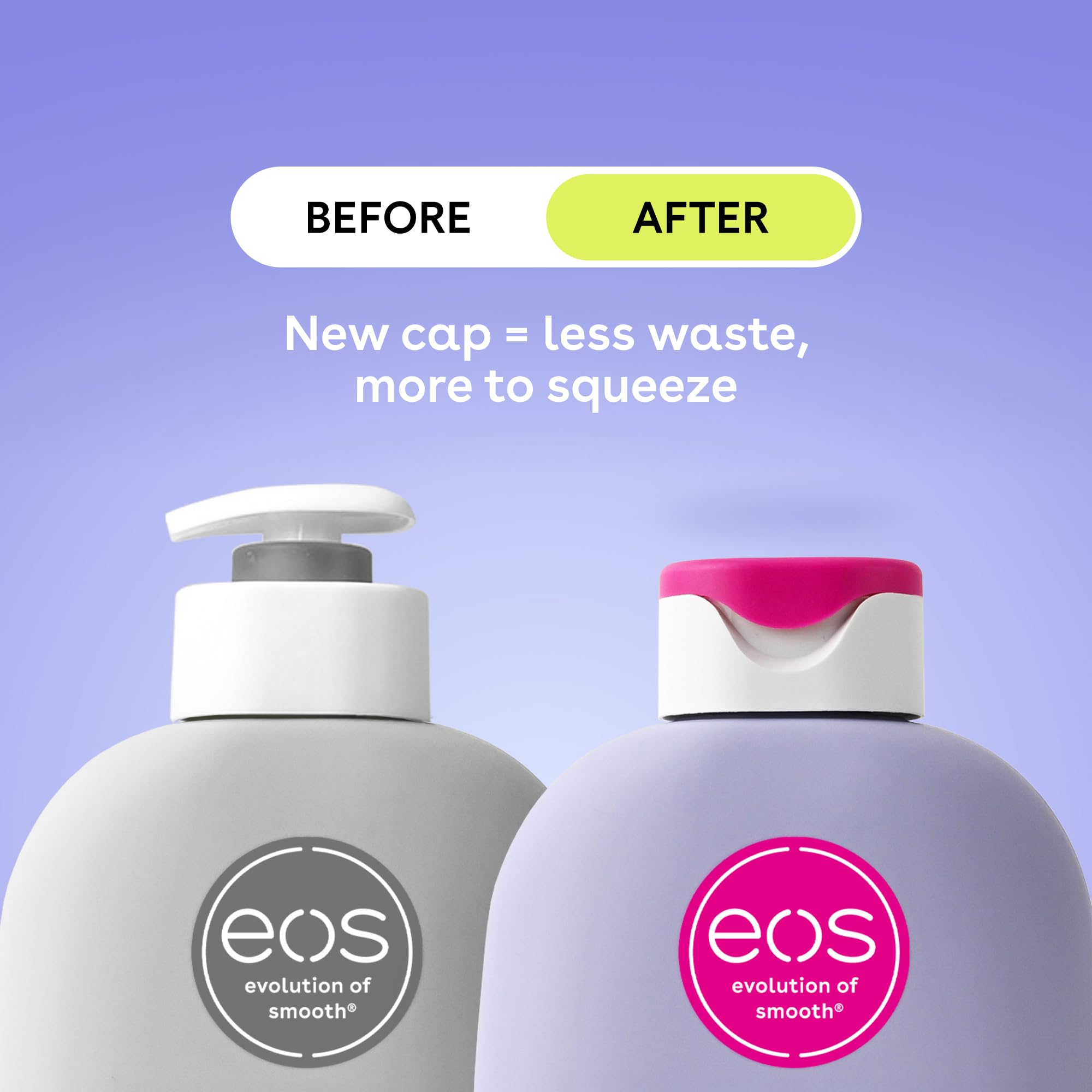 eos Shea Better Body Lotion- Vanilla Cashmere, 24-Hour Moistur... - eos Official Product View 3