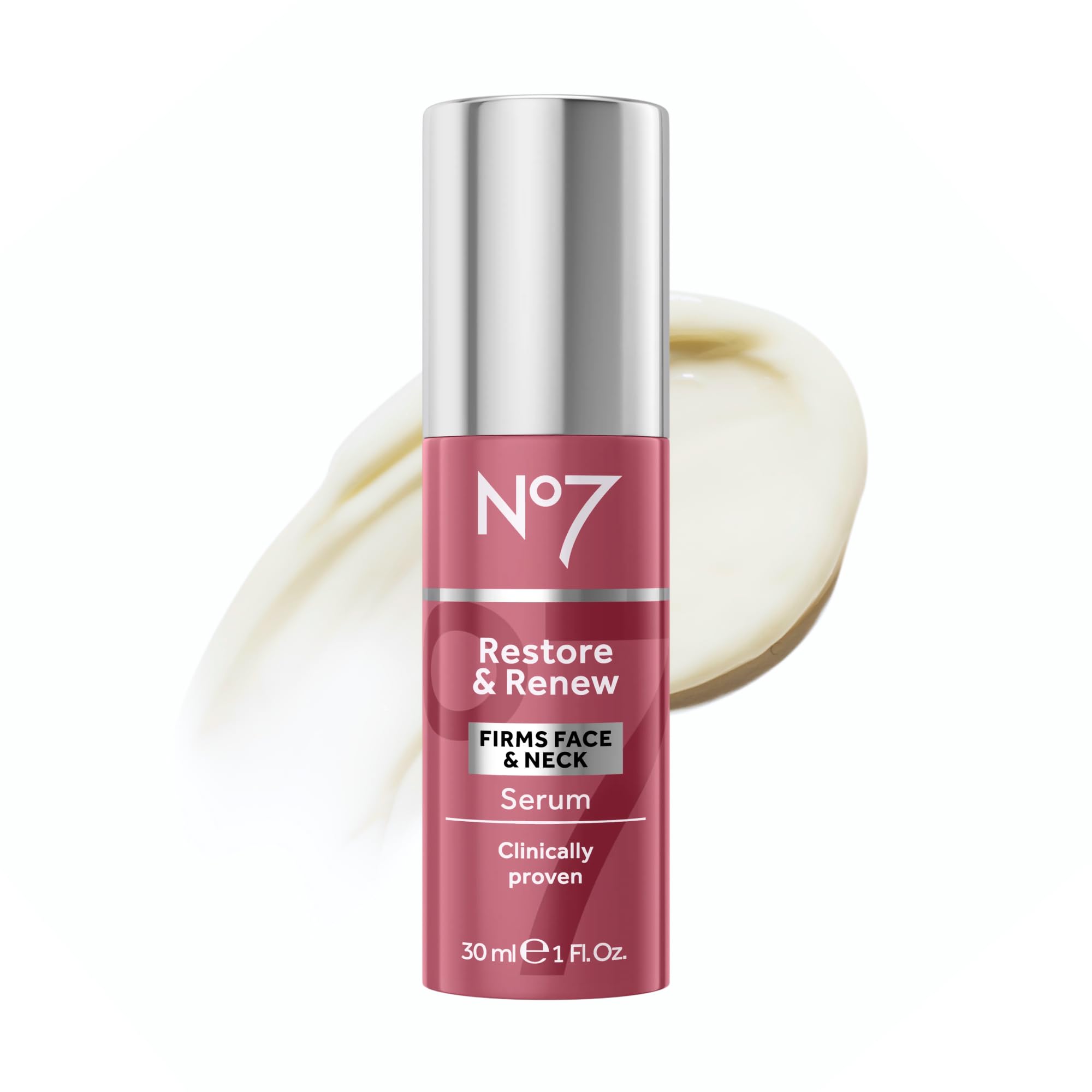 No7 Restore & Renew Sculpting Face & Neck Serum, 2.5 Fl Oz - No7 Official Product View 10