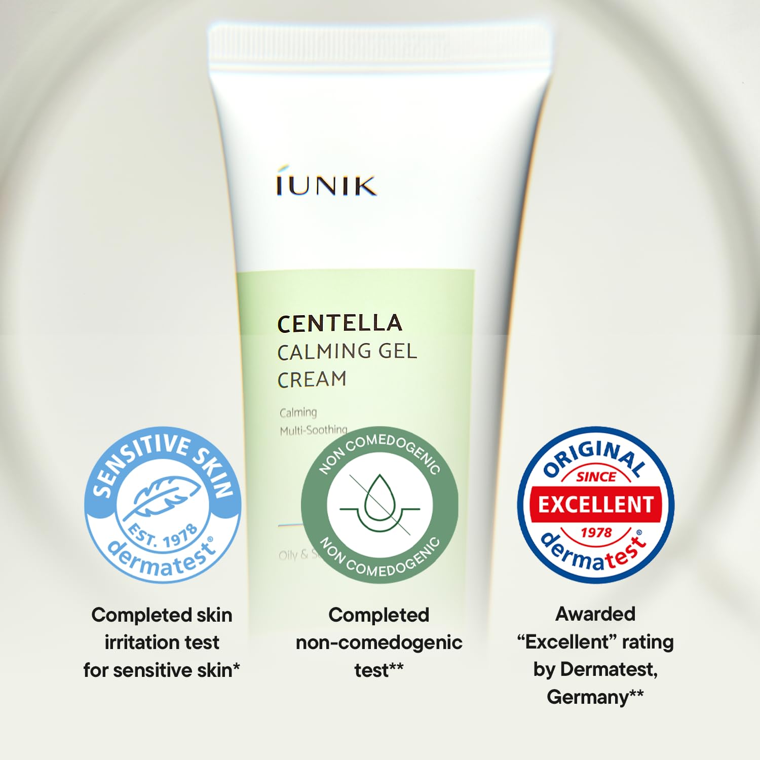 IUNIK Centella Calming Gel Cream - Moisturizer for Soothing 2.02 fl oz - IUNIK Official Product View 6