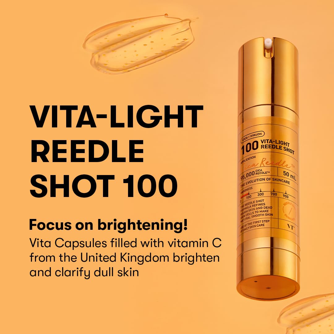 VT COSMETICS Bundle Vita-Light Reedle Shot 100 &amp; Vita-Light - VT COSMETICS