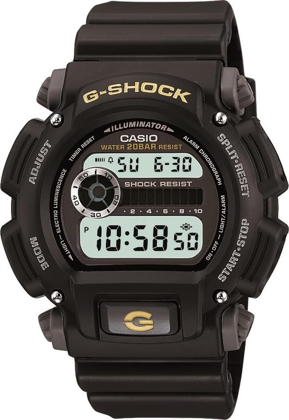 Casio DW9052 Series | Men’s Digital Watch | G-SHOCK | Black/Black | 1/ - View 1