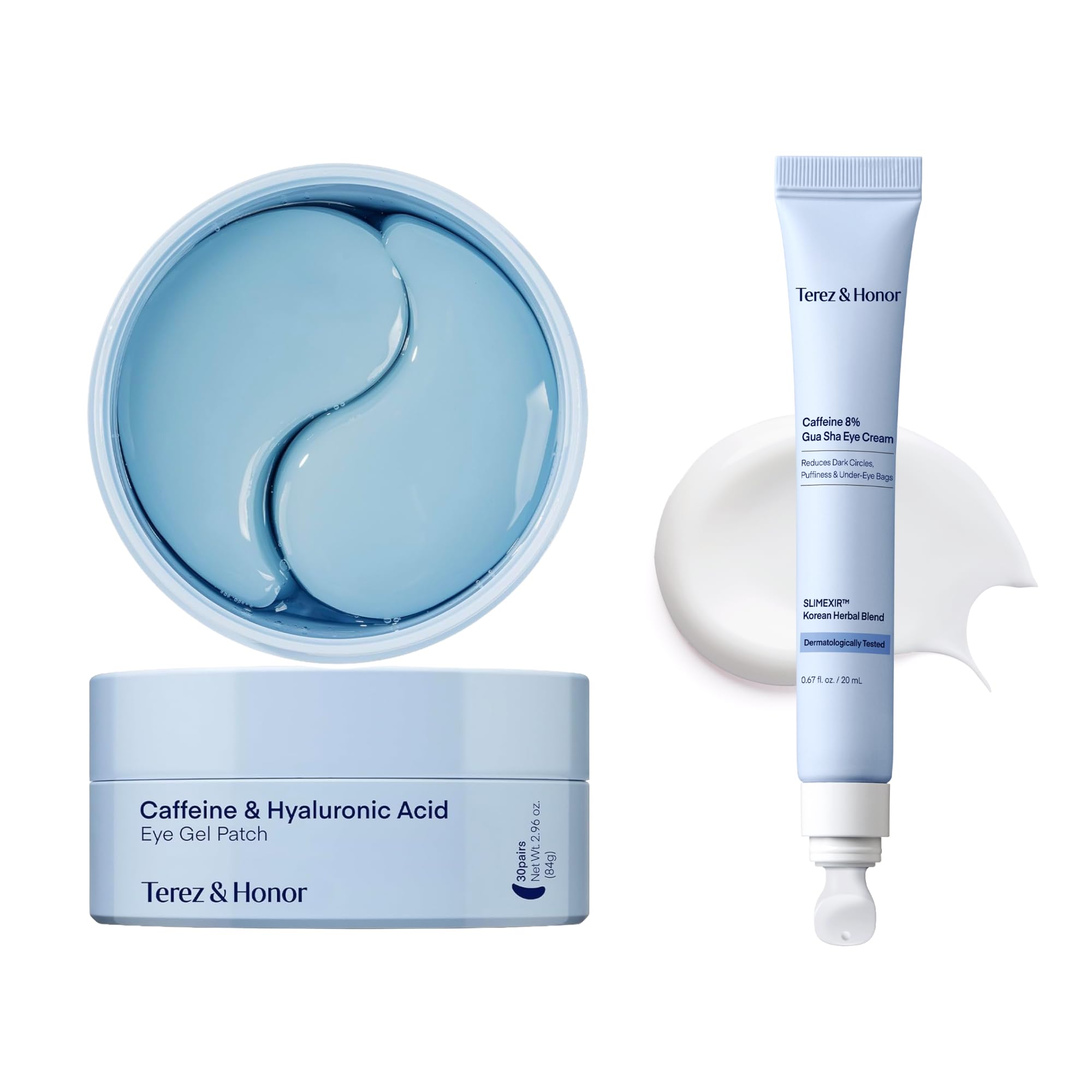 TEREZ & HONOR Under Eye Patches for Dark Circles with 8% - Product Imagery