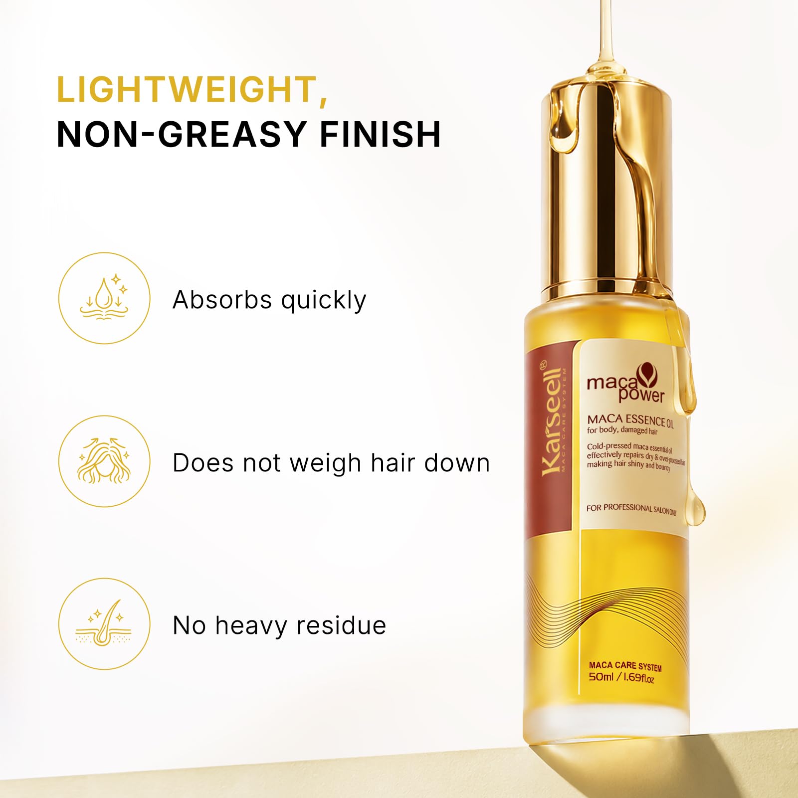Karseell Moroccan Argan Oil 1.69 floz - Karseell Official Product View 5